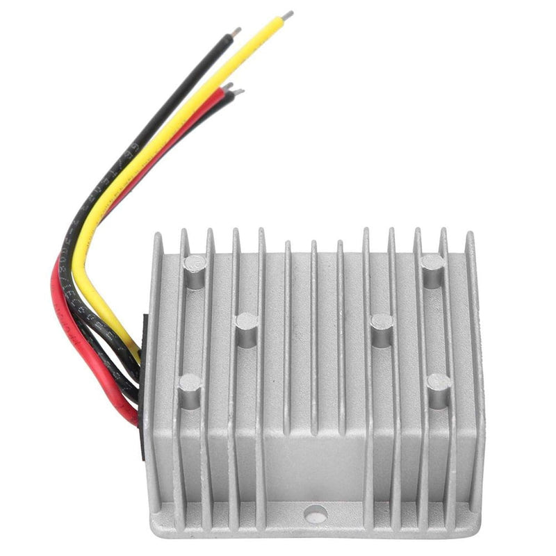 Fafeicy IP67 Stromrichtermodul, DC36V/48V to 24V Aluminium Abwärtswandler mit automatische Schutzfun