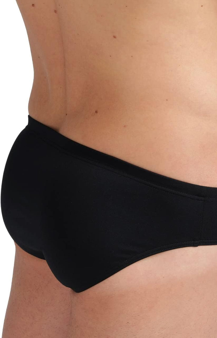 ARENA Herren Men's Swim Briefs Graphic Swim Briefs 8 Black-soft Green, 8 Black-soft Green