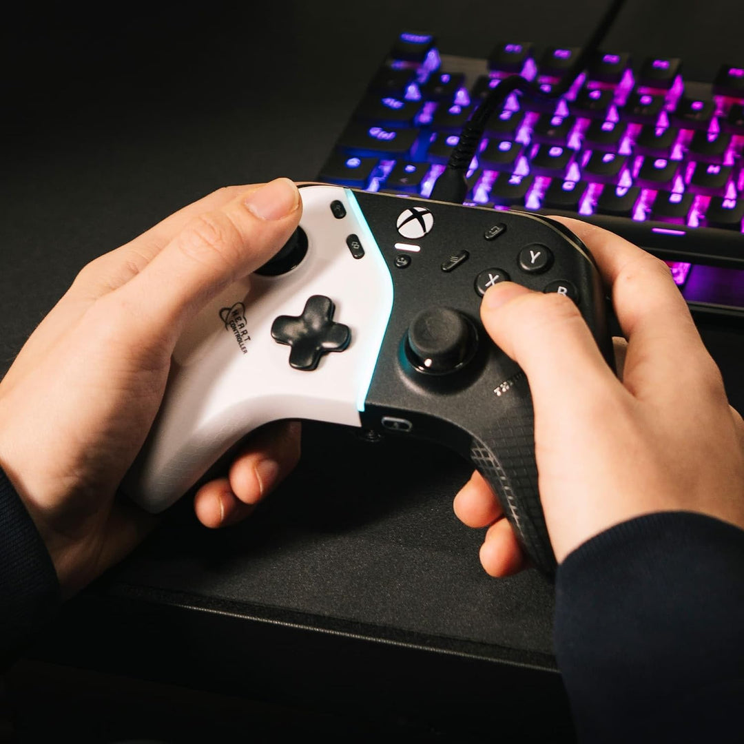 Thrustmaster HEART CONTROLLER, Hall-Effekt-Gamepad mit H.E.A.R.T.-Anti-Drift-Technologie für Xbox Se