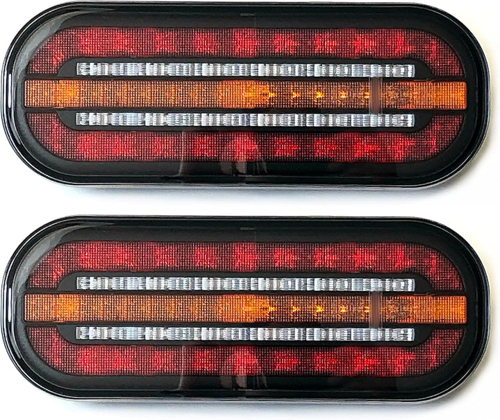 Anhängerbeleuchtung SET LED Rückleuchten 2x LED Umrissleuchte 13 polig Kabel 7m