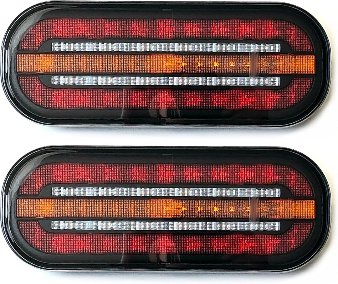 Anhängerbeleuchtung Set LED Rückleuchten Umrissleuchten 13 polig Kabelsatz 7m