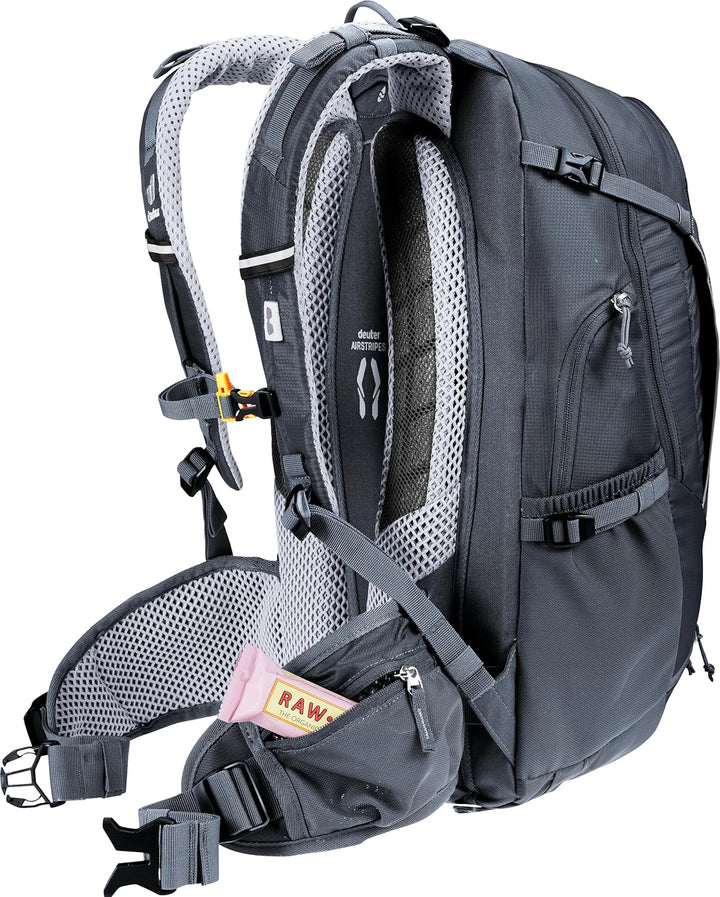 deuter Herren Trans Alpine 24 Fahrradrucksack (1er Pack) 24 L Schwarz, 24 L Schwarz