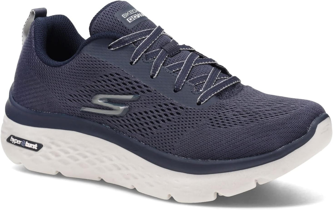 Skechers Herren Go Walk Hyper Burst Sneaker 42.5 EU Navy, 42.5 EU Navy