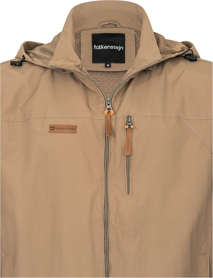 Summer Windbreaker Anorak Windjacke leichte Jacke, Khaki