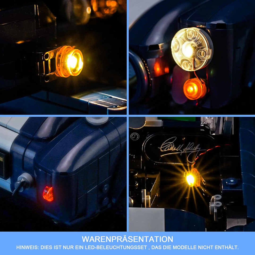 LocoLee Licht Set Kompatibel mit Lego 10357 Shelby Cobra 427 S/C (Kein - Lego-Set) Dekorative Beleuc