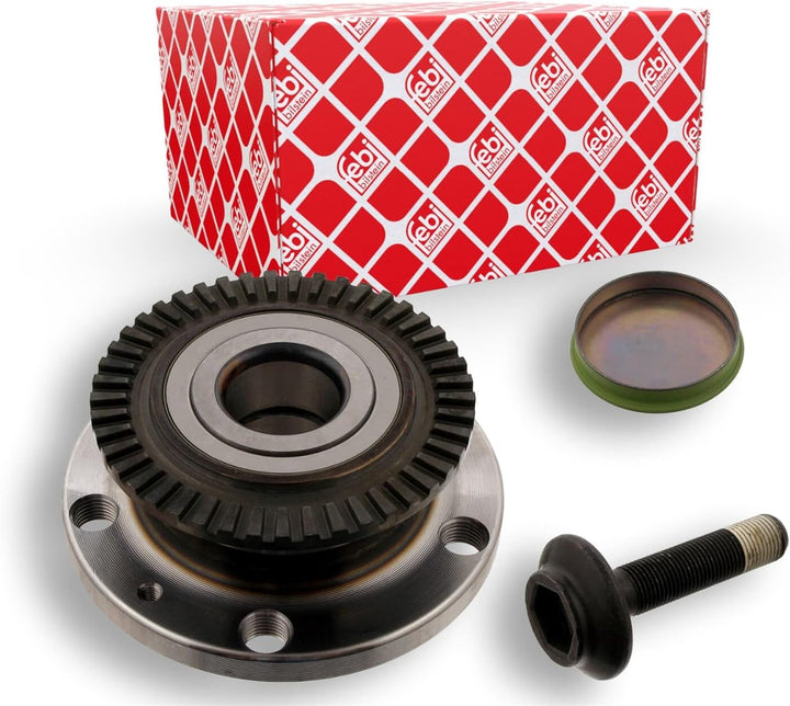 febi bilstein 31121 Radlagersatz mit Radnabe und Anbaumaterial , 1 Stück