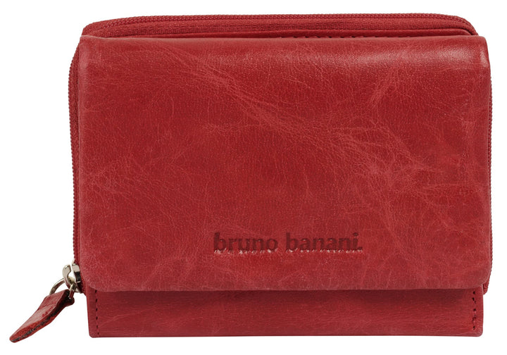 bruno banani Geldbörse Echt Leder rot Damen - 021753, Rot