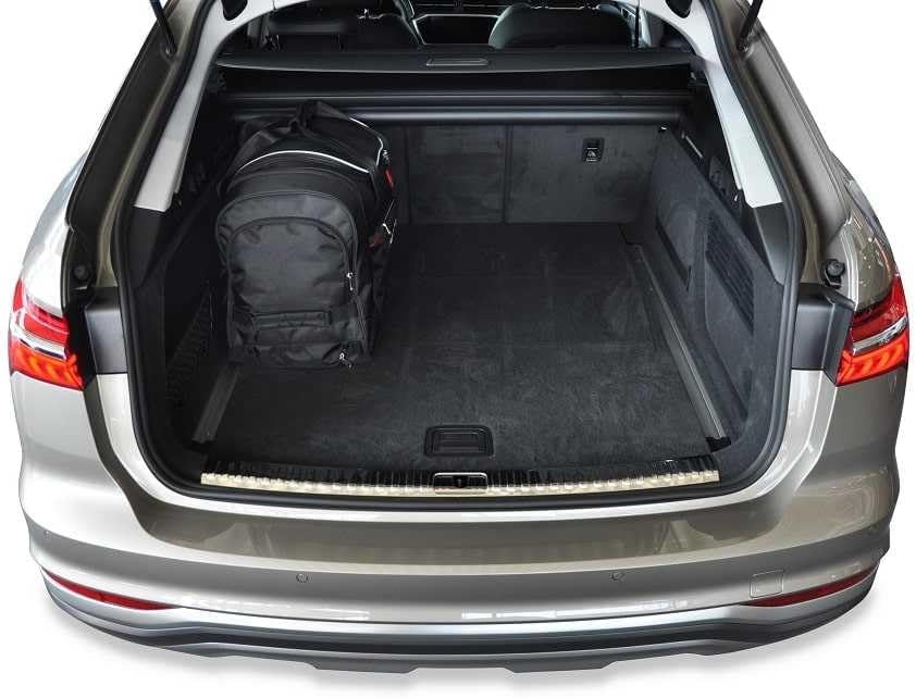 KJUST Dedizierte Kofferraumtaschen 5 stk kompatibel mit AUDI A6 AVANT C8 2018+