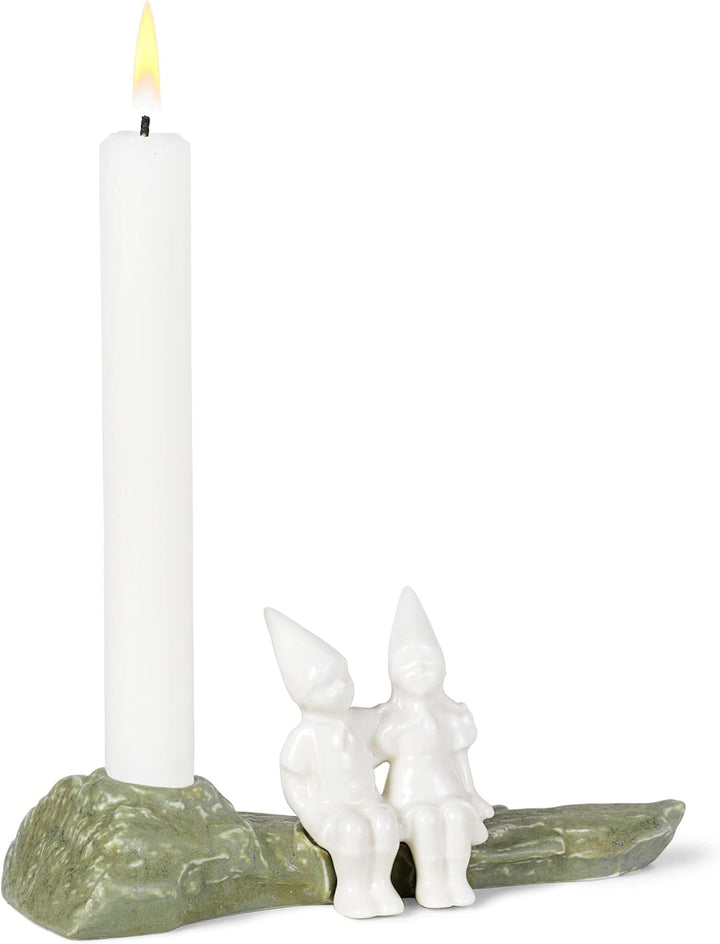 Kähler Weihnachtsumarmung H8.5 cm Weihnachtsgeschichten Dekoration, Weiss Standard Weihnachtsumarmun
