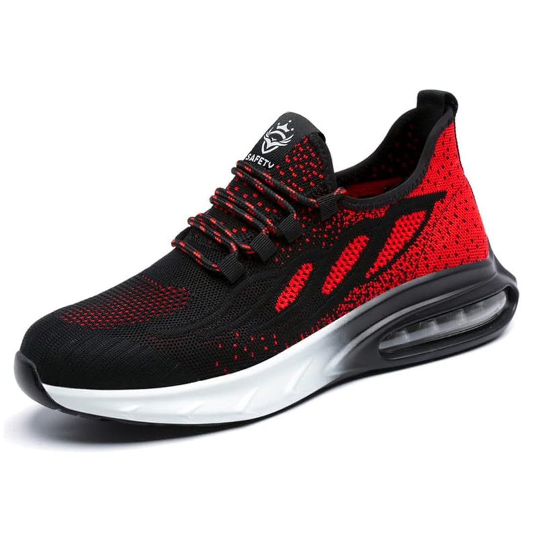 HYCOPROT Sicherheitsschuhe Herren Damen Stahlkappe Sneaker Leicht Atmungsaktiv Arbeitsschuhe Stahlka