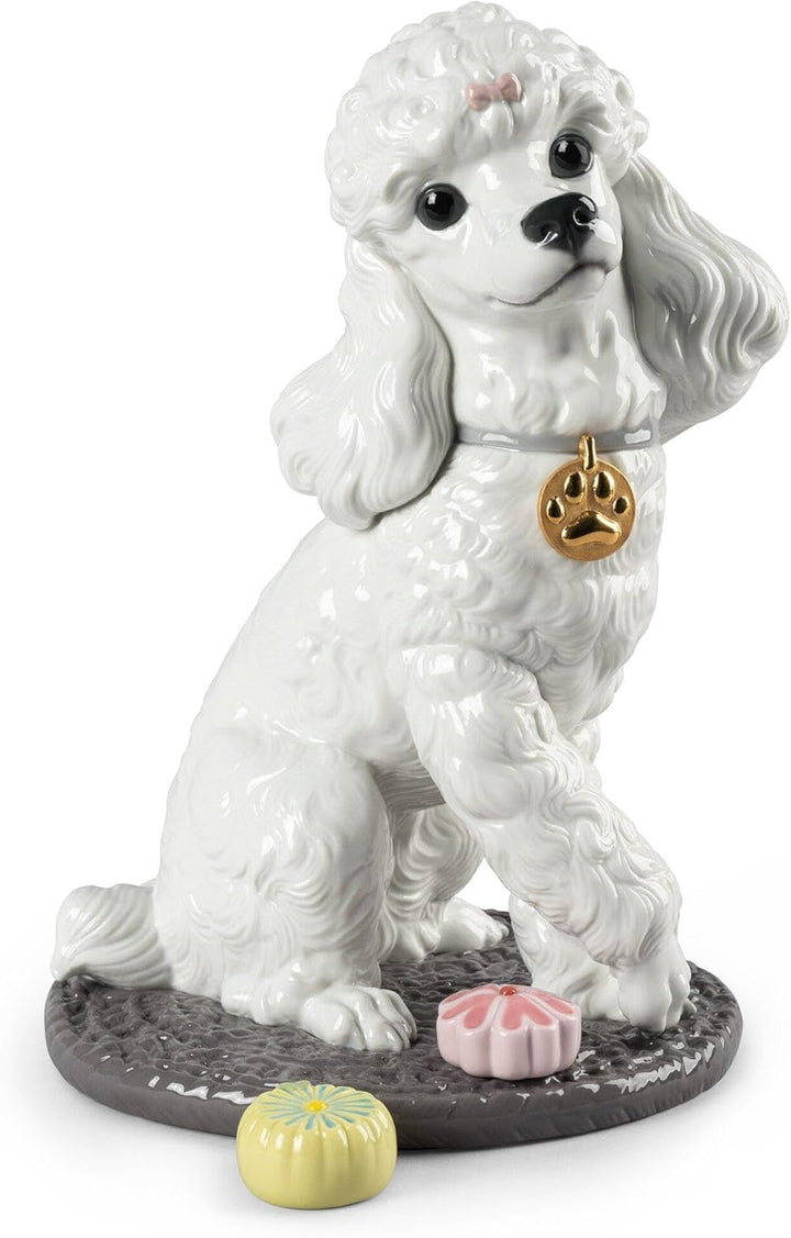 Lladro - Pudel mit Mokka