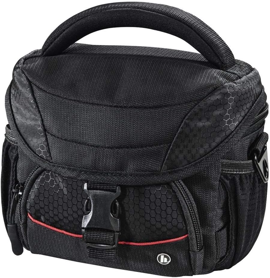 Hama | Kameratasche Pittsburgh, 100 | 14 x 8 x 11,5 cm | schwarz 14x8x11.5 cm, 14x8x11.5 cm