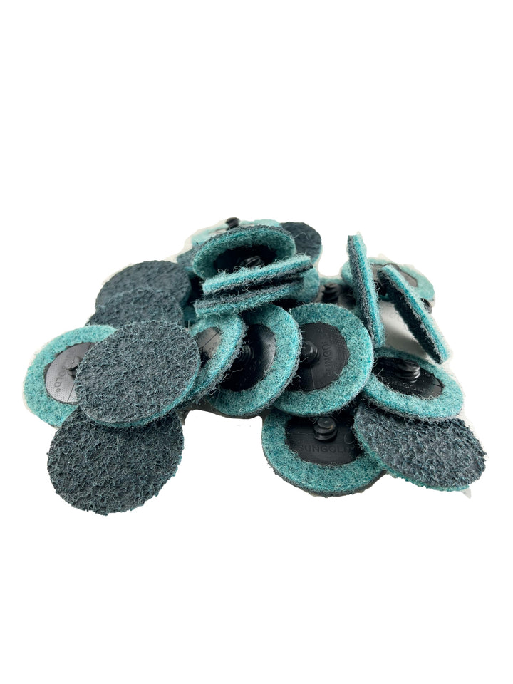 Sungold Abrasives 74901 sehr feine nicht gewebte Oberflächenpflege, R-Typ, Schnellwechselscheibe, 5