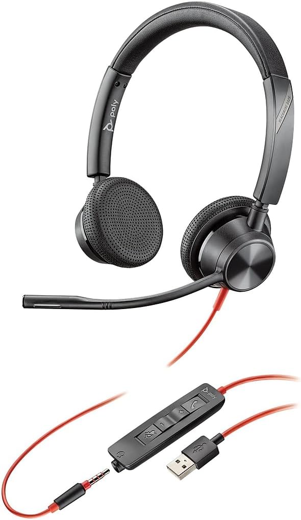 Poly Studio P5 kit with Webcam + Headset Studio P5 + Blackwire 3325, Webcam + Headset Studio P5 + Bl