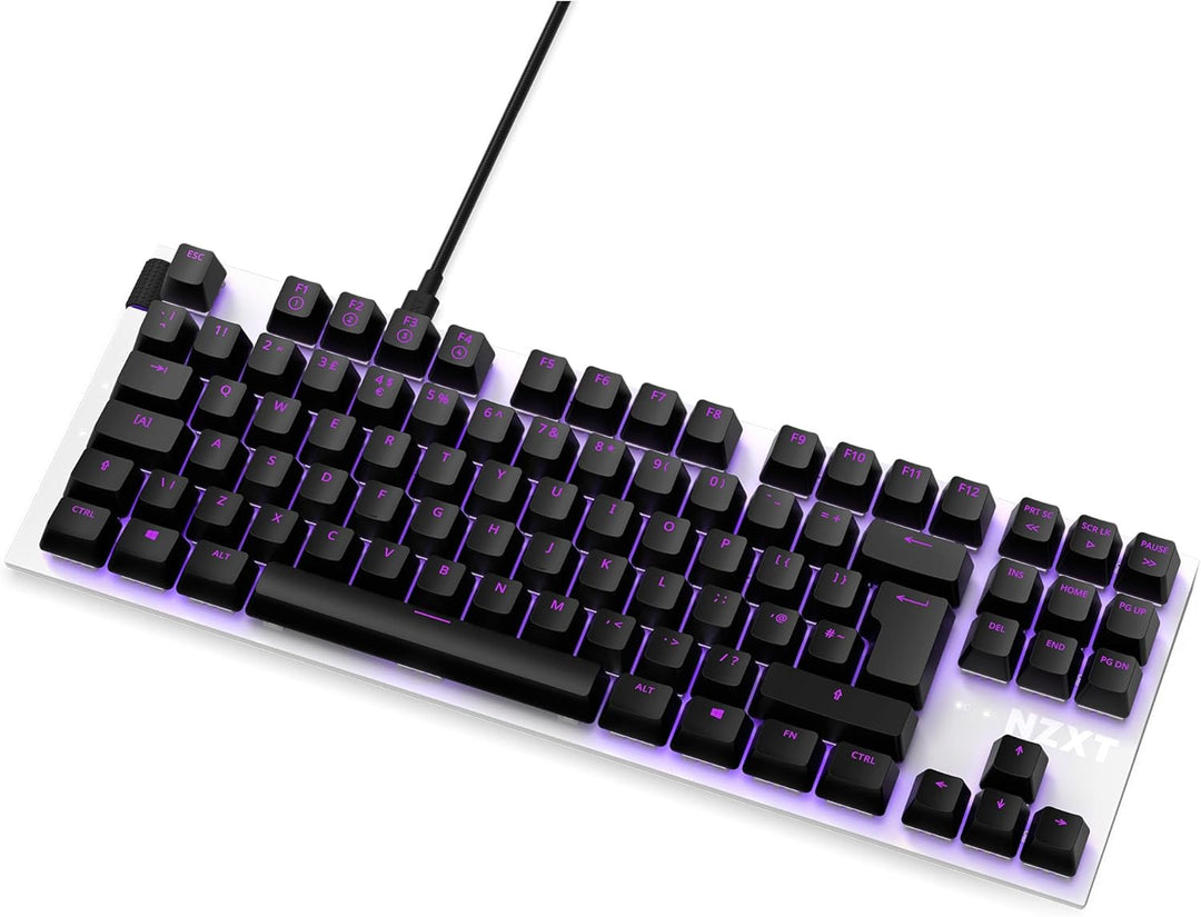 NZXT Function TKL Mechanische PC Gaming Tastatur - beleuchtet - lineare RGB Schalter - MX kompatible