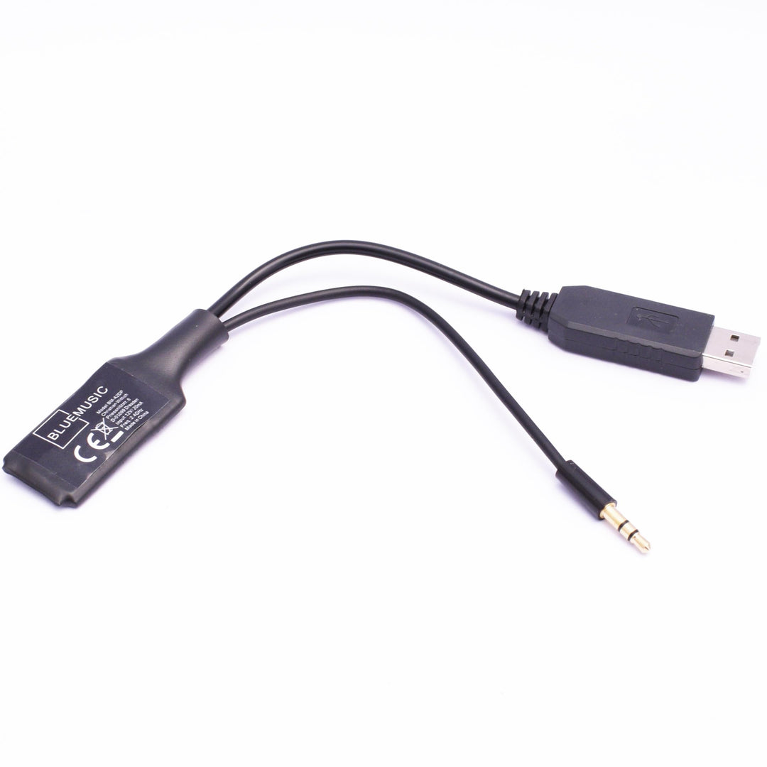 BlueMusic Bluetooth Audio Adapter kompatibel mit Hyundai Kia mit USB/Aux Schnittstelle