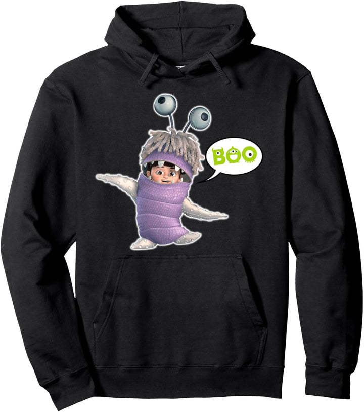 Disney Pixar Monsters Inc. Boo Text Bubble Poster Pullover Hoodie