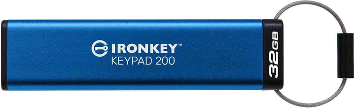 Kingston IronKey Keypad 200 Typ-A Hardware-verschlüsselter USB-Stick FIPS 140-3 Level 3 (ausstehend)
