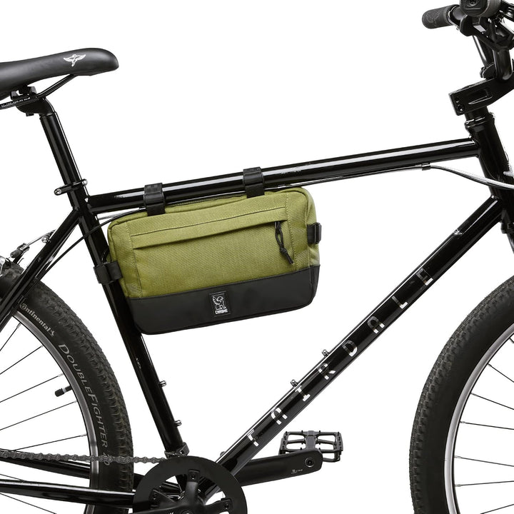 Chrome Doubletrack Bike Medium 4 - Rahmentasche 28.5 cm Olive Branch
