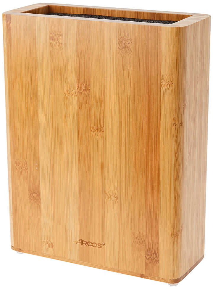 Arcos Messerblock - Universal Block zu Messer bis 25 cm - Gemacht aus Bamboo 280 x 215 x 90 mm - Far