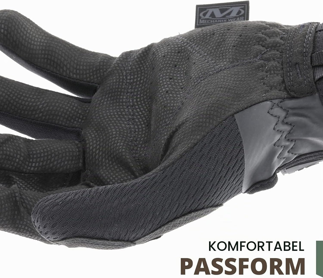 Mechanix Wear Specialty 0,5mm Covert Handschuhe (Medium, Vollständig schwarz) M Single, M Single