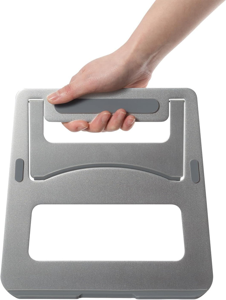 my wall HT19L Laptop Ständer, Notebook Ständer, Faltbar, Tragbar, Notebook Ständer Aluminium, Siliko