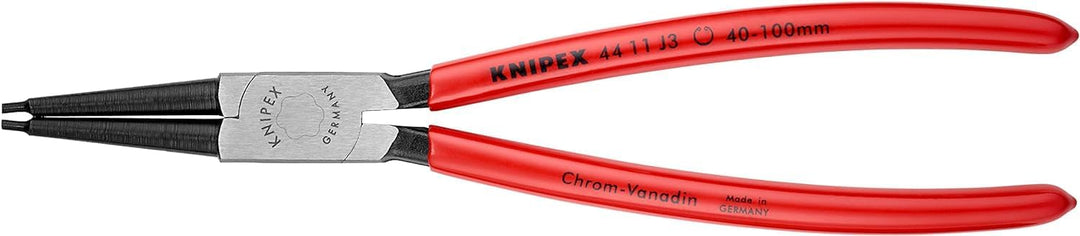 KNIPEX Sicherungsringzange für Innenringe in Bohrungen schwarz atramentiert mit Kunststoff überzogen