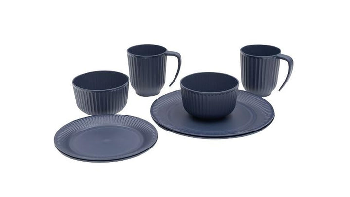 Outwell Delish Geschirrr-Set 2 Personen Navy Night
