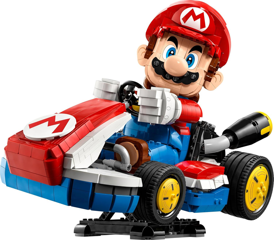 LEGO Super Mario: Mario Kart: Mario & Standard-Kart – Nintendo Figur und baubares Auto für Gaming-Fa