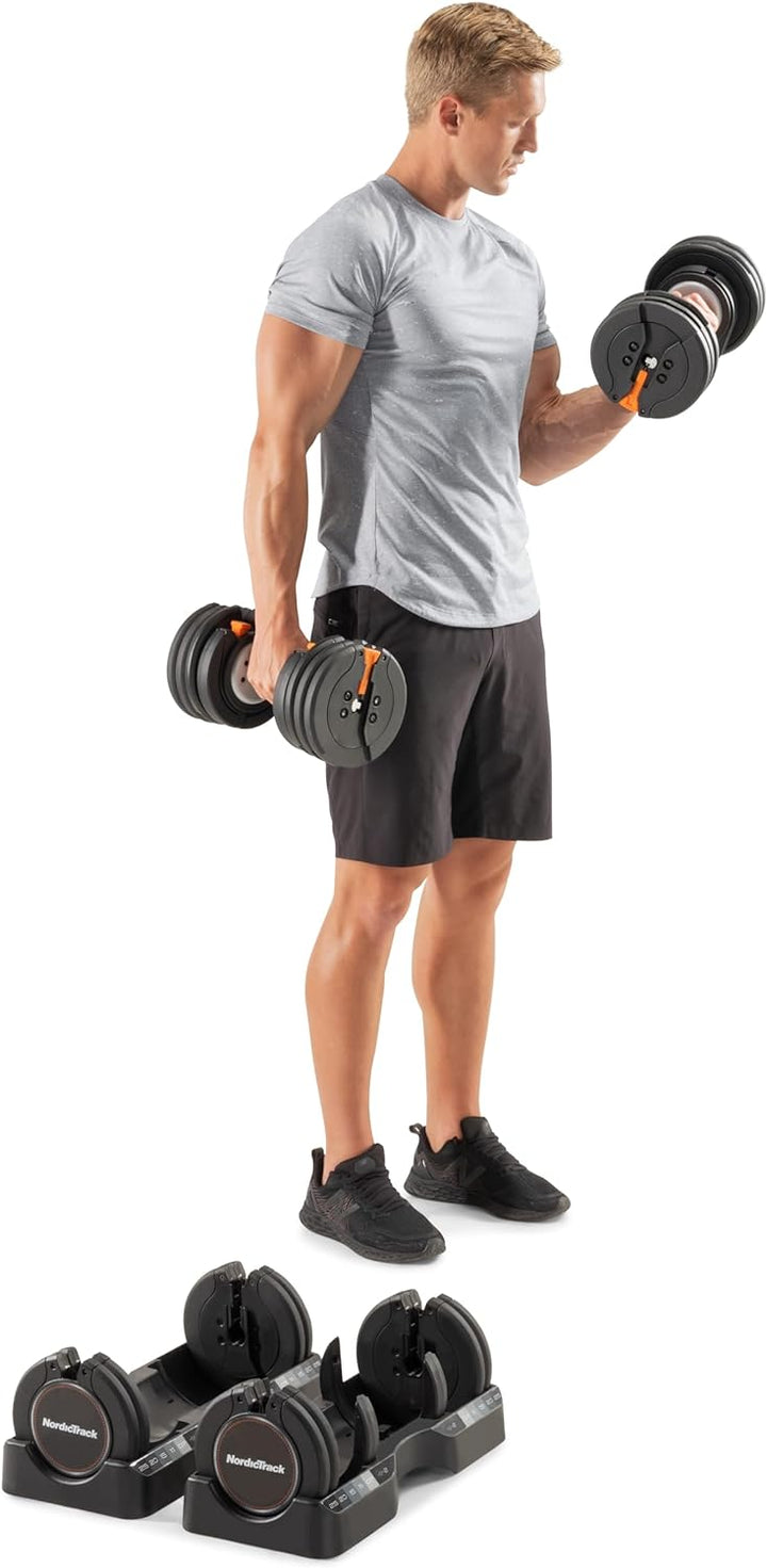 NordicTrack 25 kg Kurzhantelset mit einstellbaren Gewichten