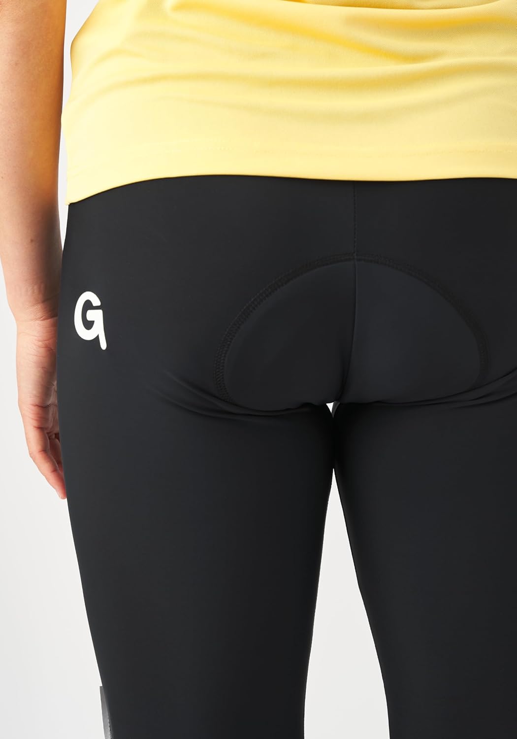 Gonso Damen Fahrradhose Lecce, 3/4 Radhose gepolstert, tight fit Radlerhose 38 Schwarz, 38 Schwarz