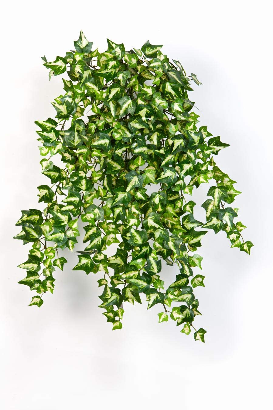 artplants.de Künstlicher Gemeiner Efeu Jonathan, 560 Blätter, grün-gelb, 50cm - Kunst Efeu - Deko Pf