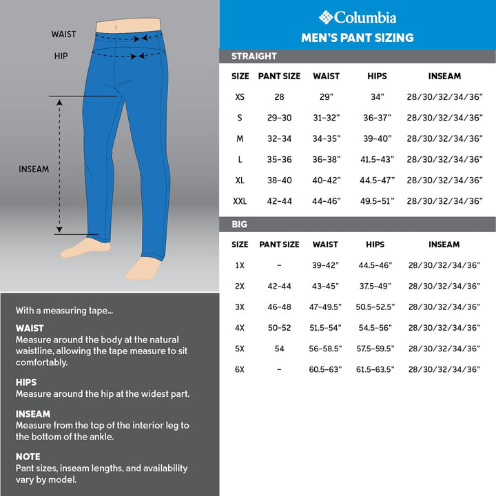 Columbia Herren Powder Stash PantPowder Stash Hose XL Kurz Night Wave, XL Kurz Night Wave