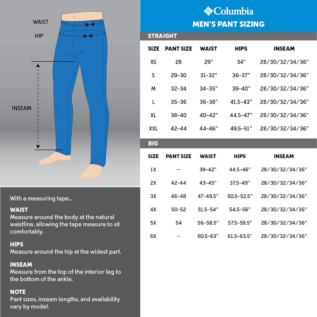 Columbia Herren Shafer Canyon Skihose S/R Schwarz, S/R Schwarz