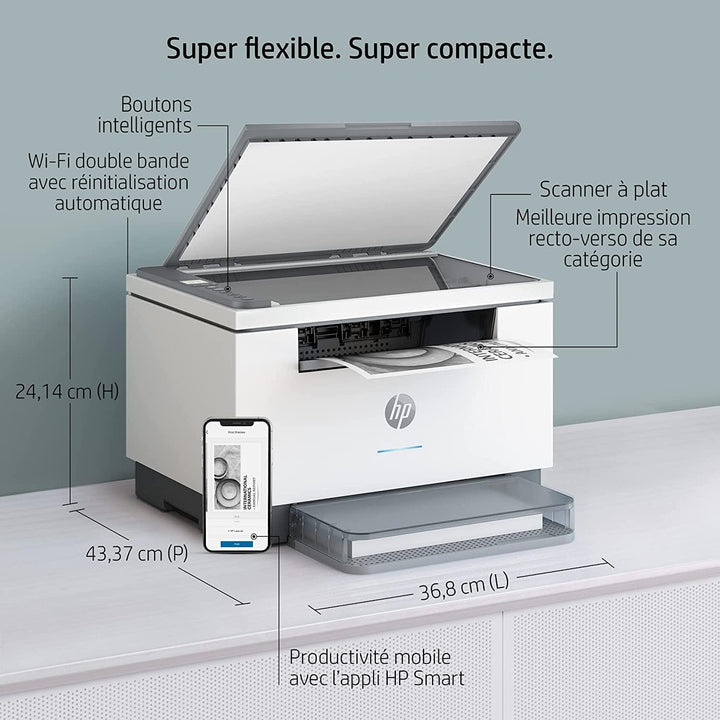 HP Laserjet MFP M234dw Printer Black and White Printer for Small Office Print Copy scan Scan to emai