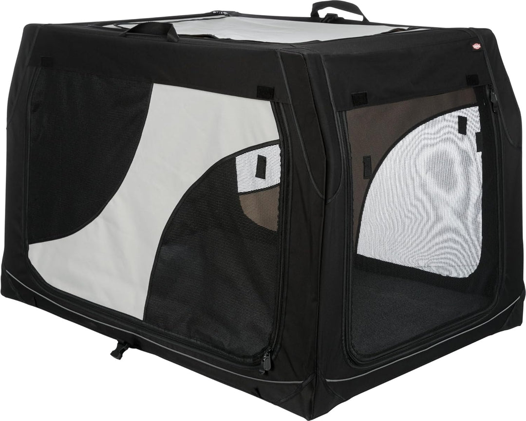 Trixie 39724 Mobile Kennel Vario 50, L: 99 × 65 × 71/61 cm L 98 x B 70 x H 67 cm, L 98 x B 70 x H 67