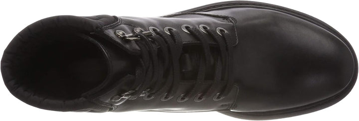 Geox Mädchen D Asheely Np ABX C Stiefeletten 37 EU Schwarz, 37 EU Schwarz
