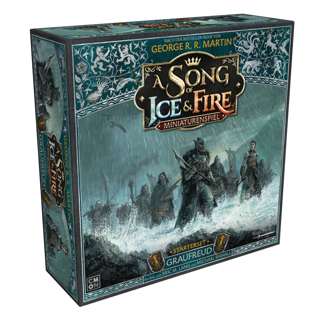 CMON, A Song of Ice & Fire – Graufreud Starterset, Erweiterung, Tabletop, 2 Spieler, Ab 14+ Jahren,