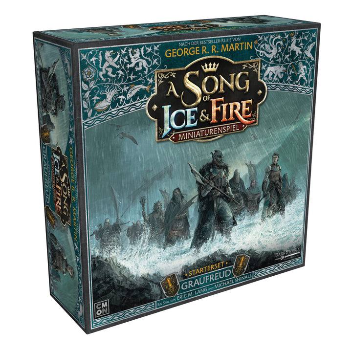 CMON, A Song of Ice & Fire – Graufreud Starterset, Erweiterung, Tabletop, 2 Spieler, Ab 14+ Jahren,
