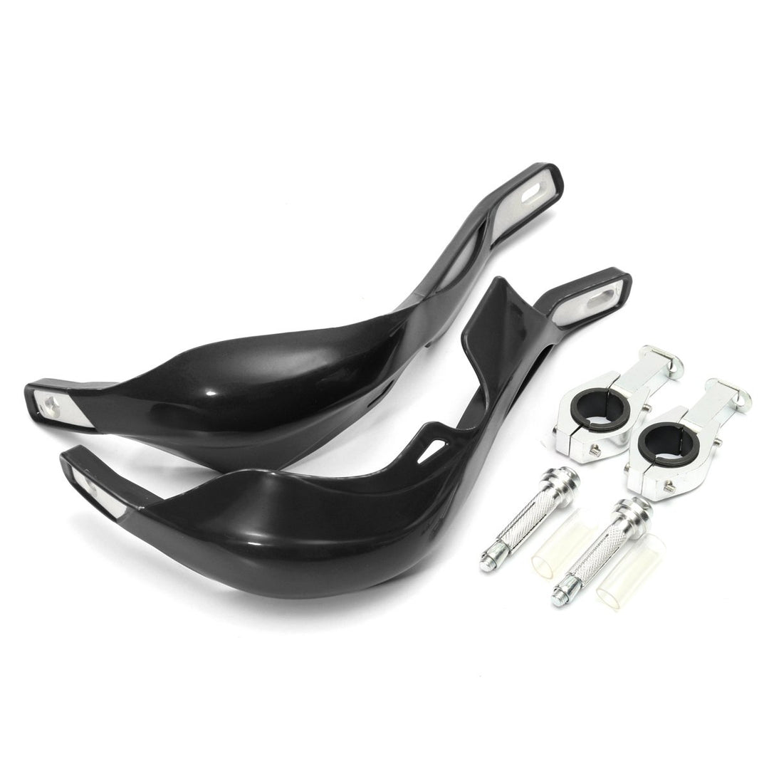 C-FUNN 28Mm Lenker Handwache Hand Guard Motorrad Pit Dirt Bike ATV Universal - Schwarz, Schwarz