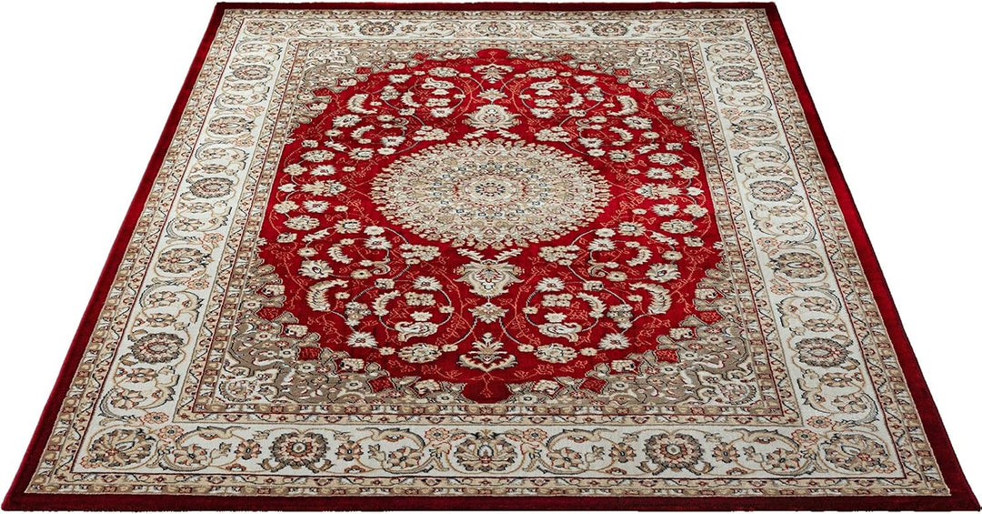 the carpet Elegant orientalischer Teppich Wohnzimmer, weicher & pflegeleichter Kurzflor Wohnzimmerte