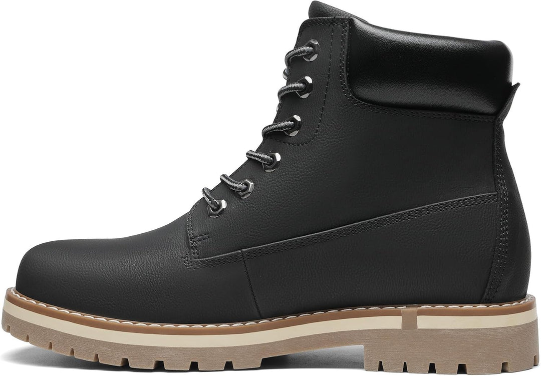 Bruno Marc Winterschuhe Herren Winterstiefel Jungs Warm Gefüttert Schneestiefeletten Kurzschaft Arbe