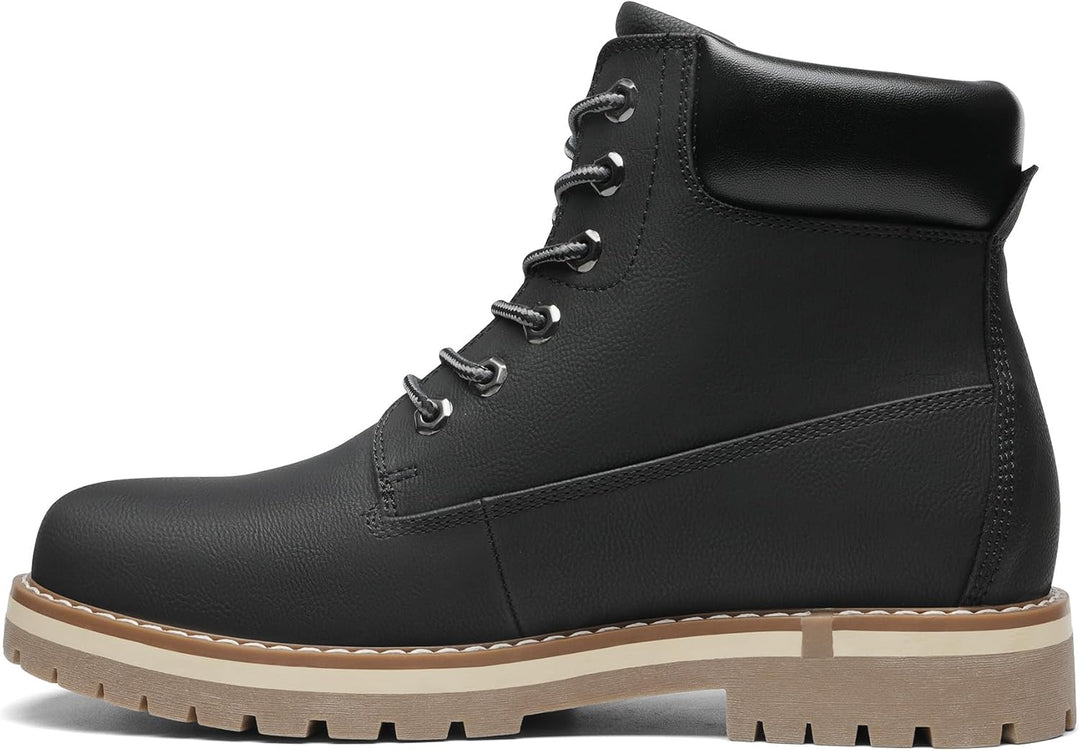 Bruno Marc Winterschuhe Herren Winterstiefel Jungs Warm Gefüttert Schneestiefeletten Kurzschaft Arbe