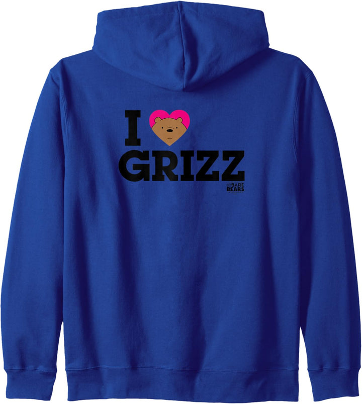 We Bare Bears Heart Grizz Kapuzenjacke