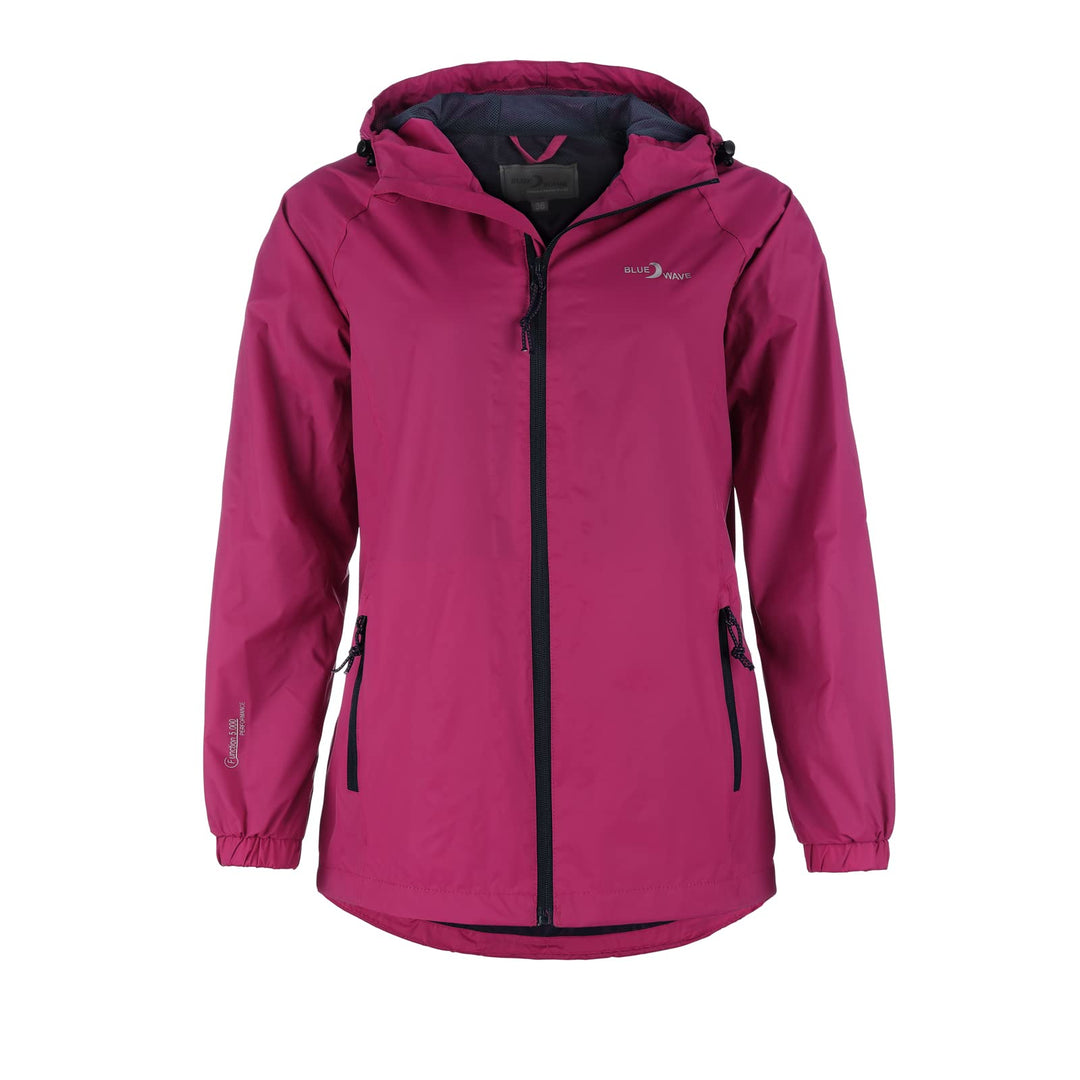 Blue Wave Damen Funktionsjacke Fabienne - Outdoor-Jacke Regenjacke Wander- und Fahrradjacke 38 sangr
