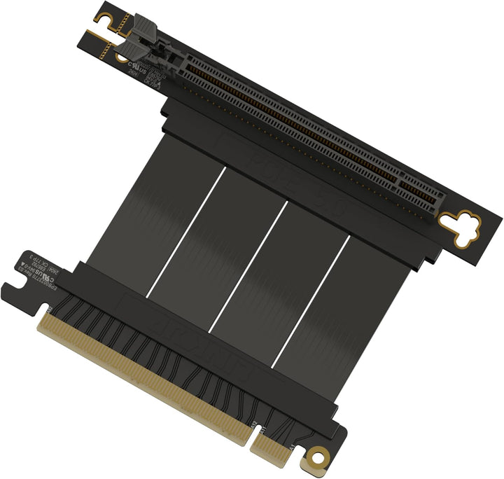 LINKUP - AVA5 PCIE 5.0 Riser-Kabel | RTX5090 RX8900 GPU Bereit | x16 128GB/s Geschwindigkeit | PCIe
