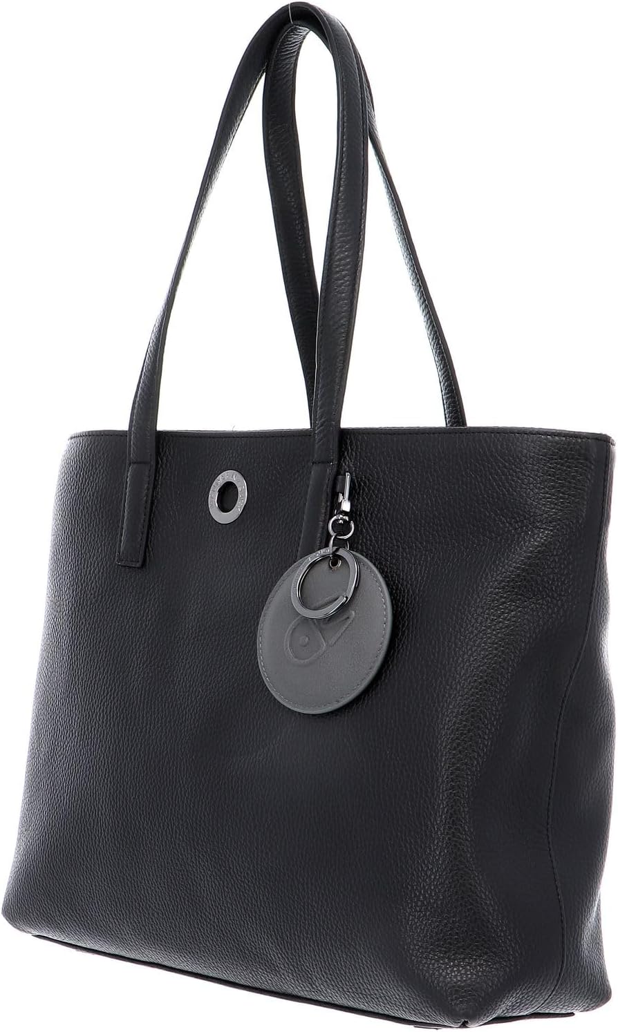 Mandarina Duck Damen Mellow Leather Shopper Nero, Nero