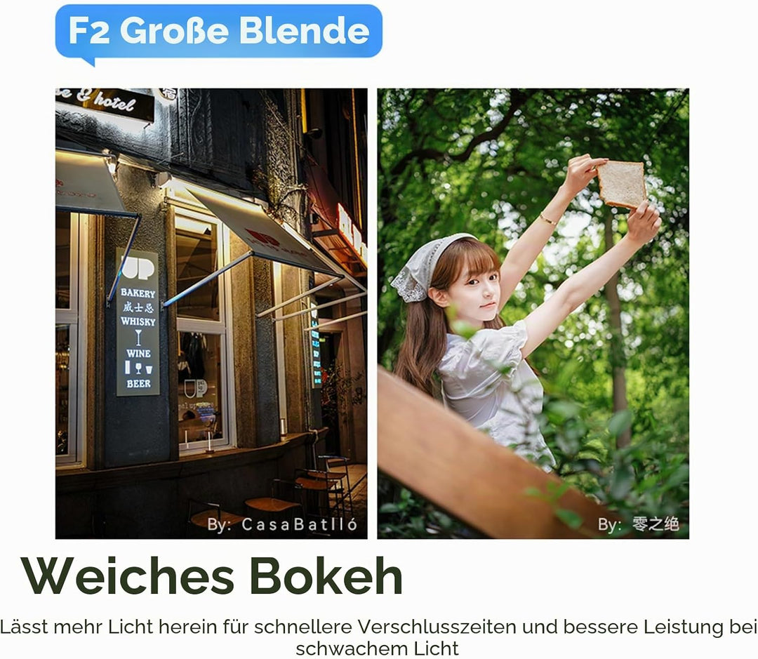 TTARTISAN 40 mm f/2 AF-Objektiv für L-Mount, Vollformat 40 mm f2 Autofokus Prime Objektive für L-Mou