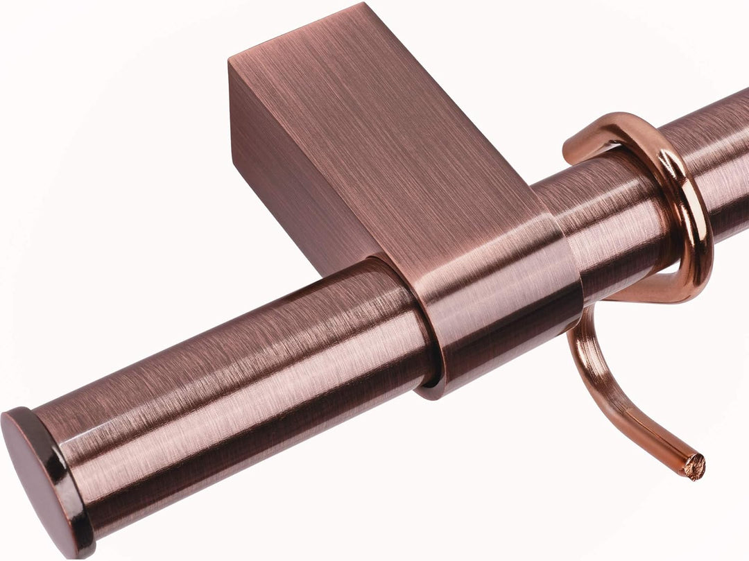 Gedotec Design Küchenreling Wand-Relingsystem Küche | Messing Bronze matt | Reling-Set Länge: 900 mm