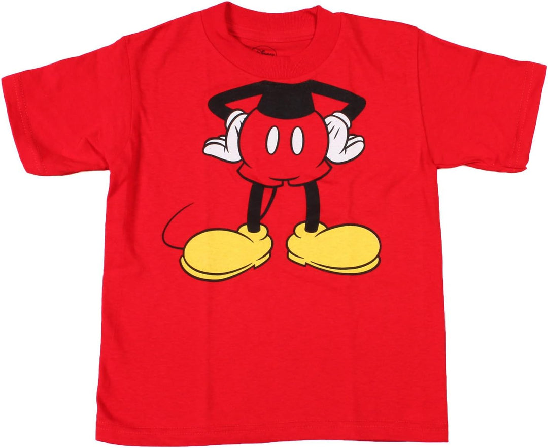 Toddler Mickey Mouse Fancy dress costume T-Shirt 2T 2 Jahre Hellrot, 2 Jahre Hellrot